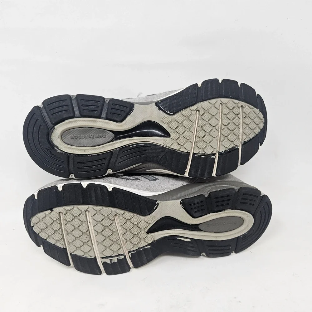 New Balance 990v4 Grey Suede Mesh Running Shoes GC990GR4 Women 8.5 - Mens Size 7